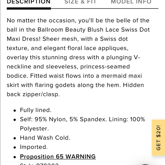 Lulus Ballroom Blush Lace Swiss Dot Maxi Dress - Picture 13 of 14